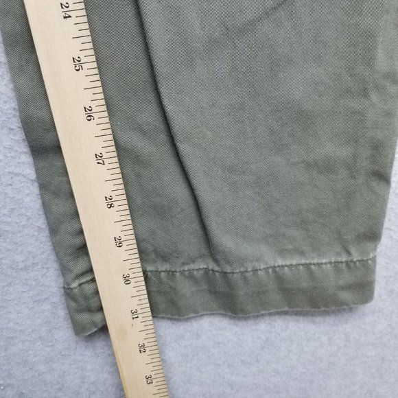 Tommy Hilfiger Pants Mens 32x31 Beige Khakis Pockets Casual Cotton - Picture 5 of 11